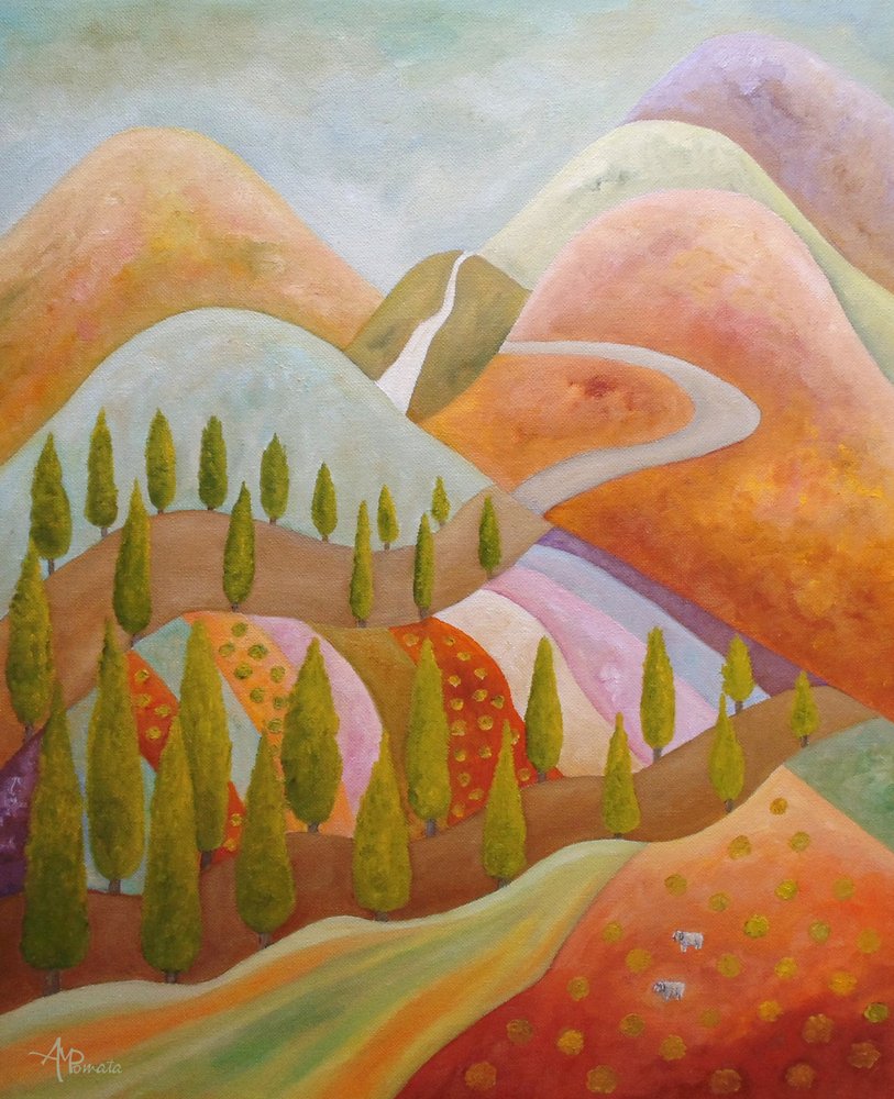 Cypress Hills Countryside by Angeles M. Pomata