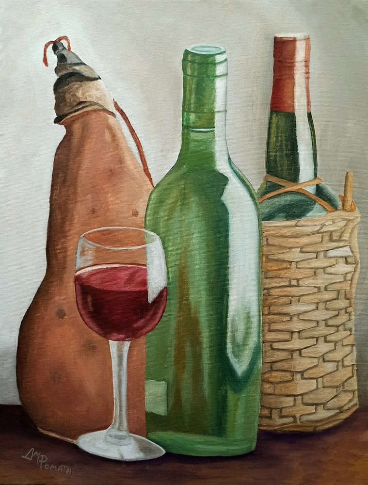 Rustic Wine Collection by Angeles M. Pomata