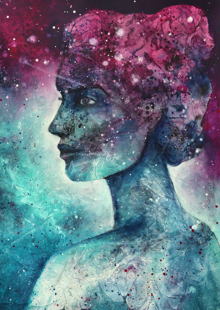 Cosmic Woman Profile by Ania Witwitzka