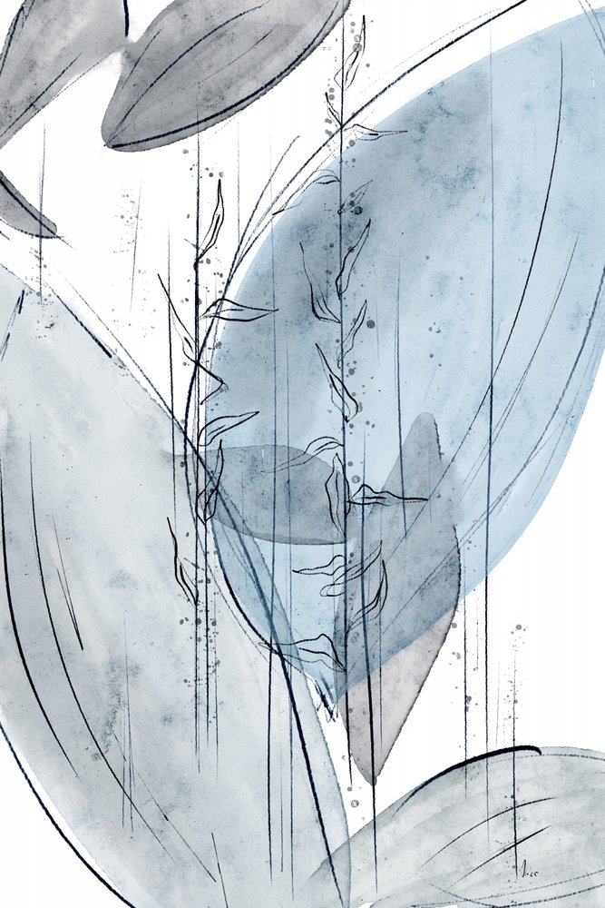 Gentle Blue Botanicals by Ankie Kooi