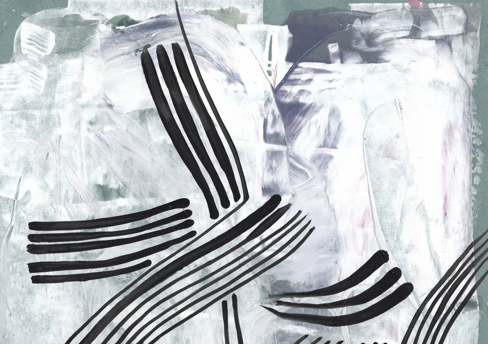 Dynamic Abstract Strokes by Annick