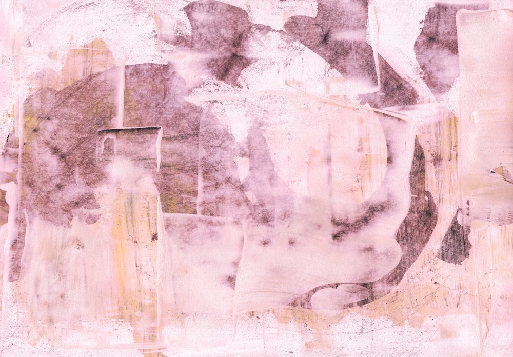 Soft Blush Texture Abstract by Annick