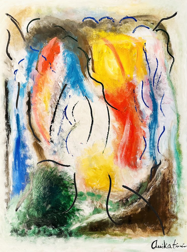 Abstract Colorful Energy by Annika Tiren