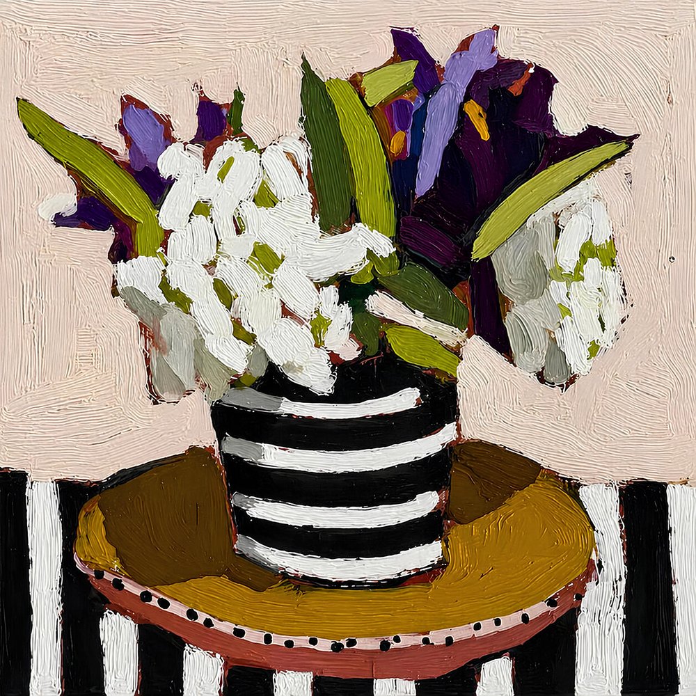 Vibrant Floral Still Life by Avanesova Elena