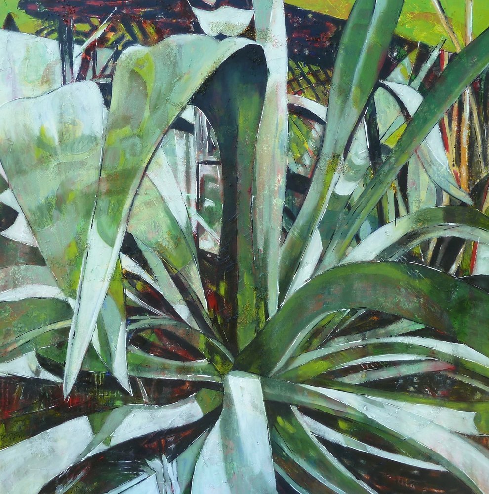 Lush Green Agave by Barbara Piatti