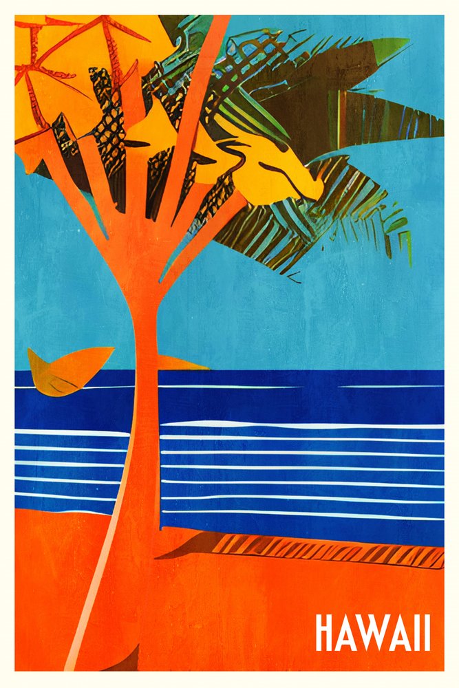Hawaii, 1955 by Bo Anderson