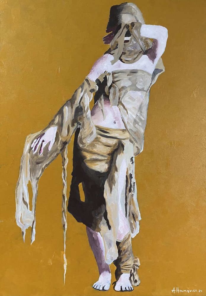 Ethereal Draped Dancer by Borgenhag Holmqvist