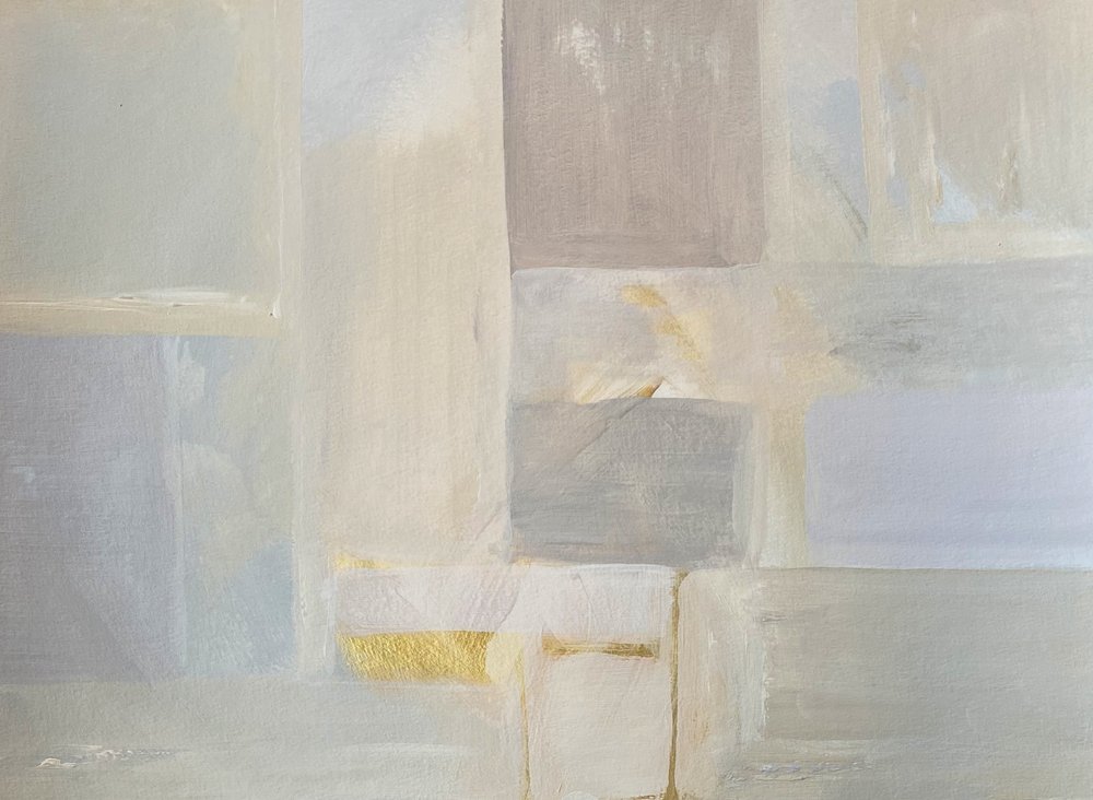 Soft Abstract Blocks by Breanna Megan Studio
