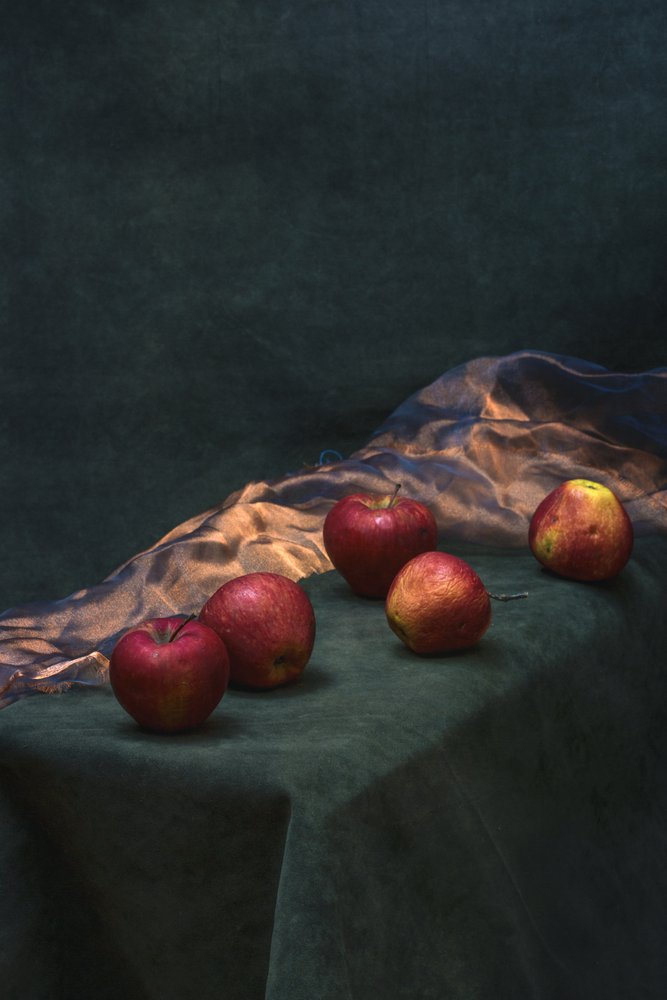 Moody Red Apples by Brig Barkow