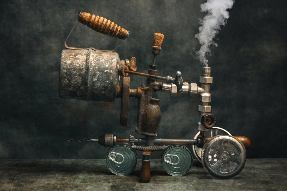 Whimsical Steampunk Contraption by Brig Barkow