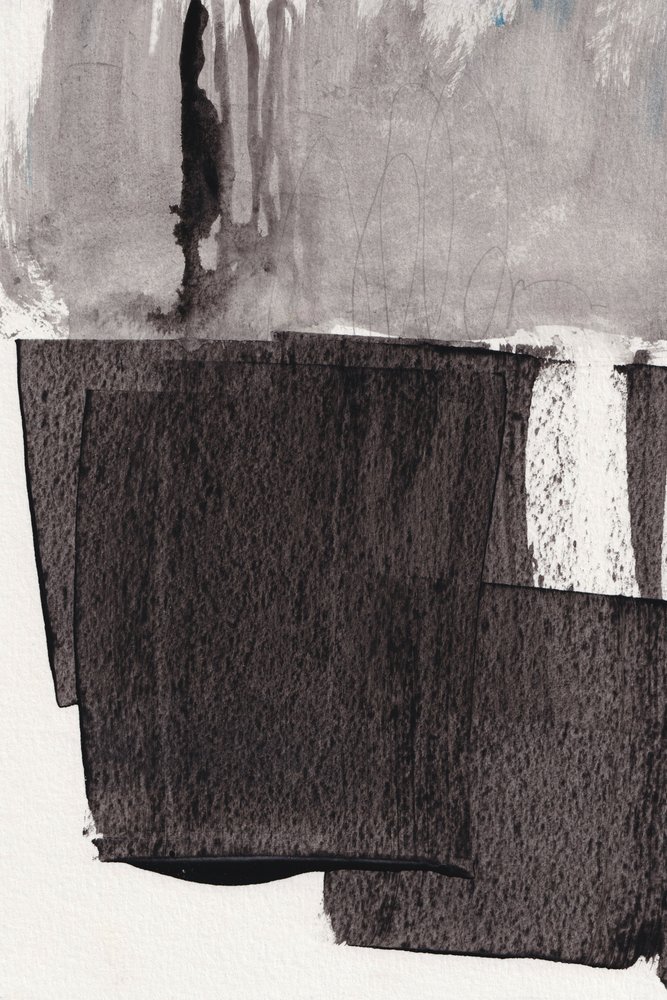 Stark Abstract Contrast by Bronwyn Baker