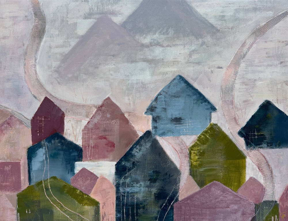 Cozy Mountain Village by Carolina Gårdheim