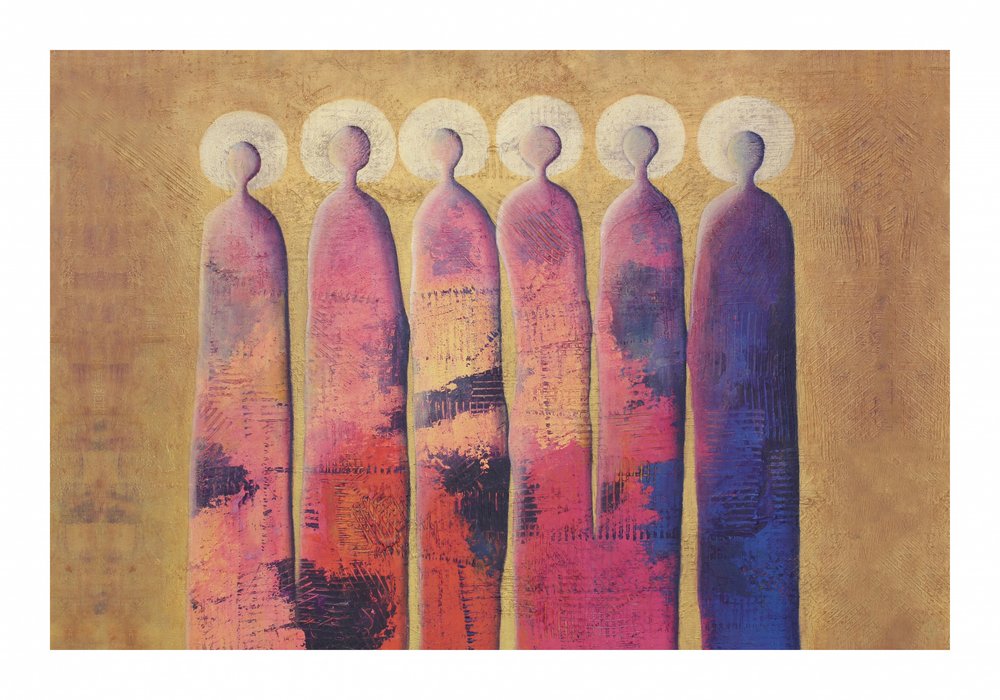 Six Serene Figures by Carolina Gårdheim