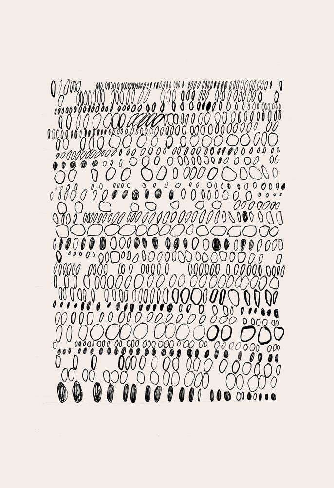 Organic Pebble Grid by Catalina Somolinos