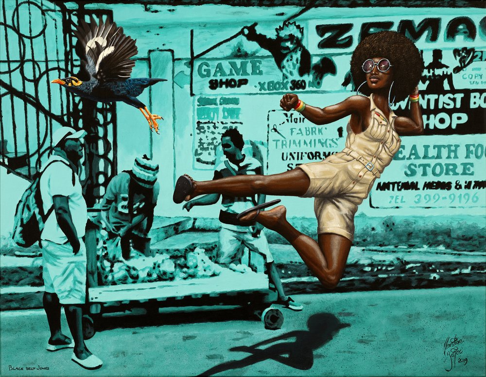 Black Belt Jones by Christian Beijer