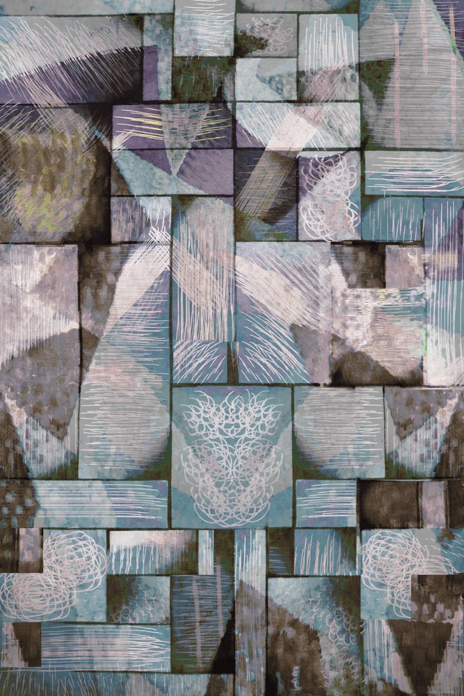 Abstract Geometric Serenity by Christina Sillen