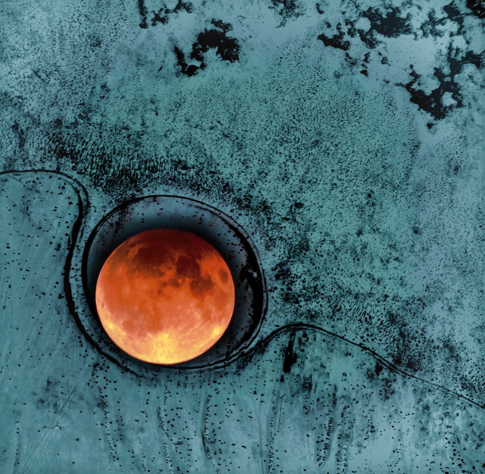 Cosmic Blood Moon by Christina Sillen