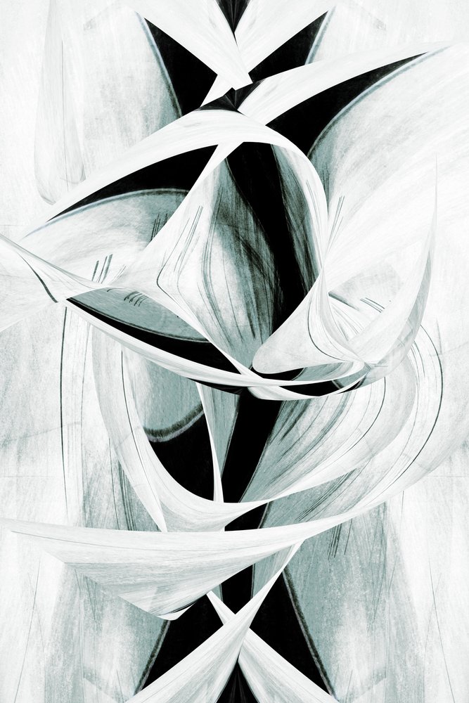 Flowing Abstract Forms by Christina Sillen