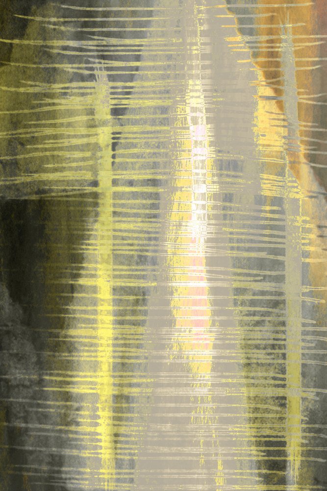 Glowing Urban Abstract by Christina Sillen
