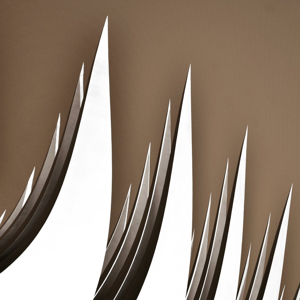 Modern Abstract Spikes by Christina Sillen