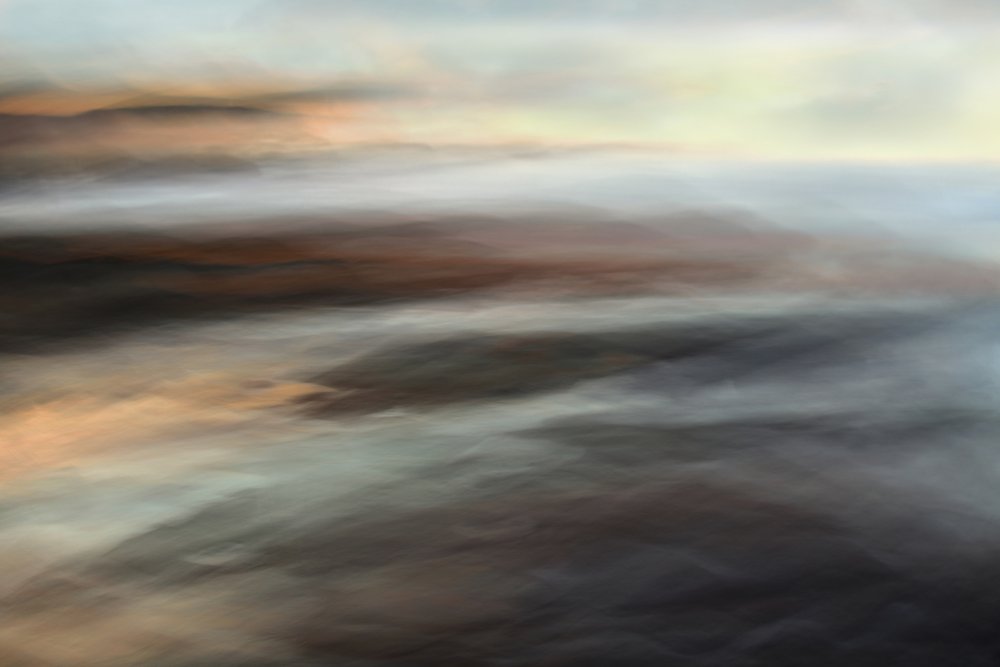 Muted Abstract Flow by Christina Sillen
