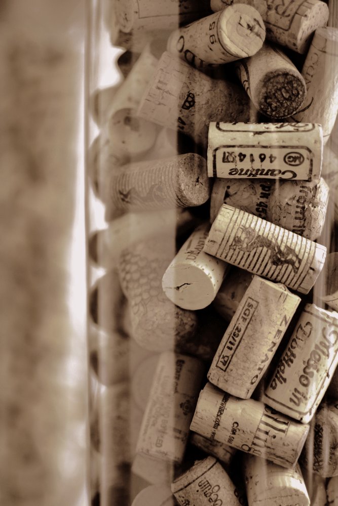 Rustic Wine Corks by Christina Sillen