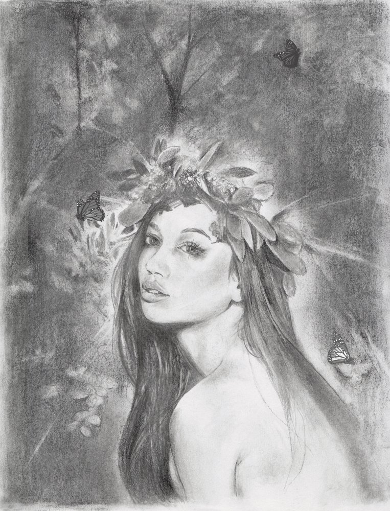 Enchanted Forest Beauty by Christine Lindstrom