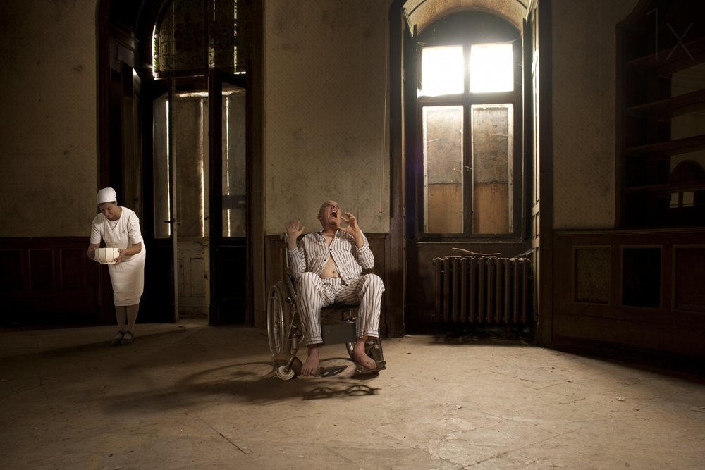 Asylum Patient Distress by Christine von Diepenbroek