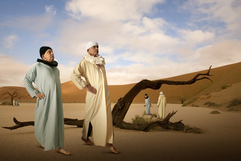 Desert Men Standing Tall by Christine von Diepenbroek