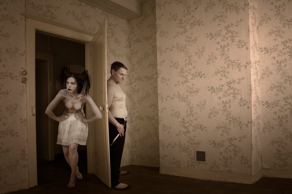 Eerie Room Encounter by Christine von Diepenbroek