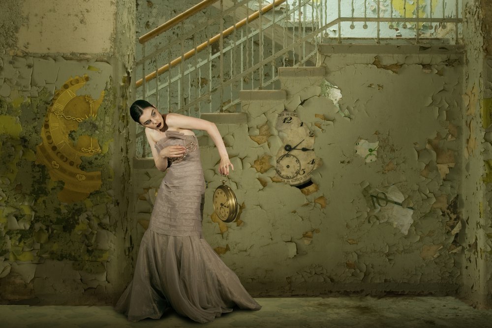 Elegant Woman Timeless Decay by Christine von Diepenbroek