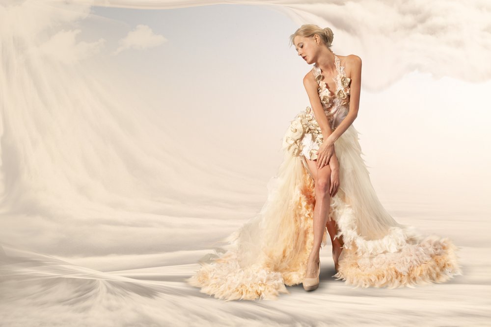 Ethereal Woman Gown by Christine von Diepenbroek