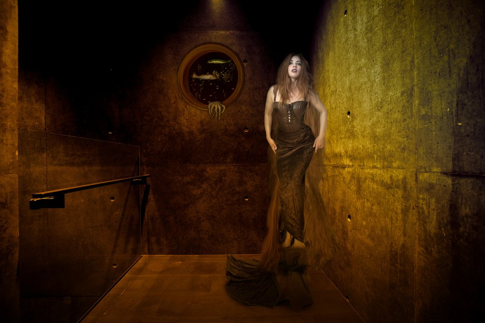 Mysterious Portal Woman by Christine von Diepenbroek