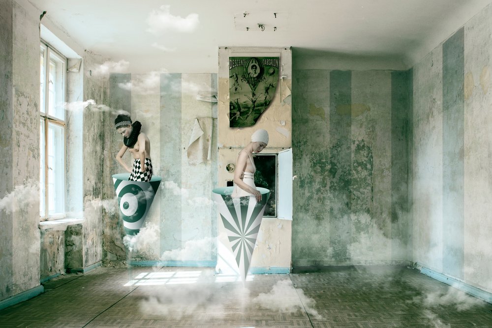 Surreal Cloud Room by Christine von Diepenbroek
