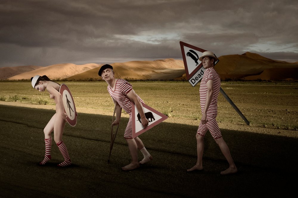 Surreal Desert Journey by Christine von Diepenbroek