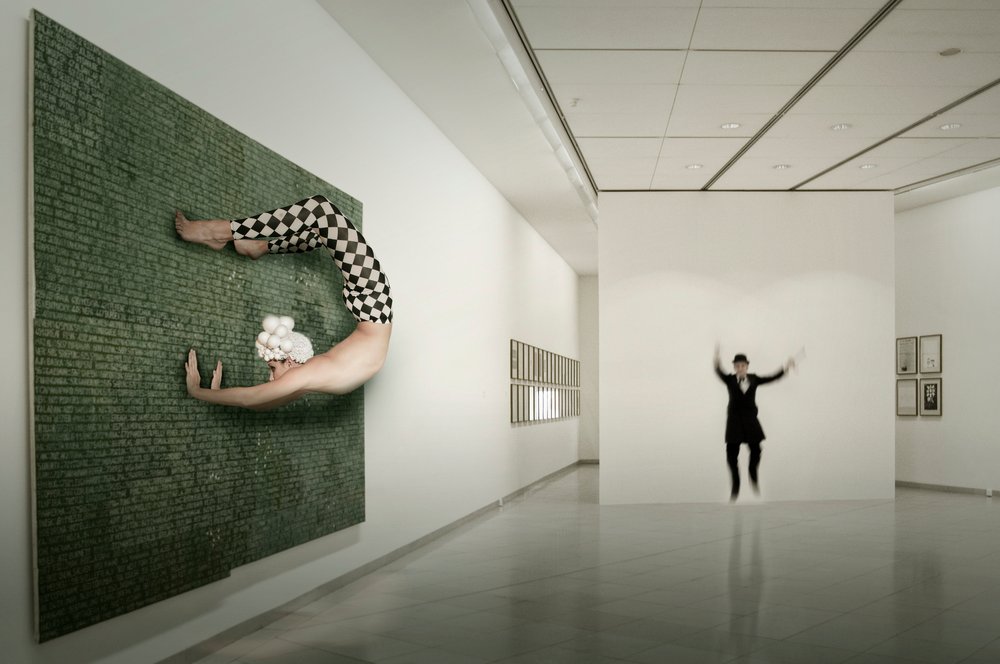 Surreal Museum Performer by Christine von Diepenbroek