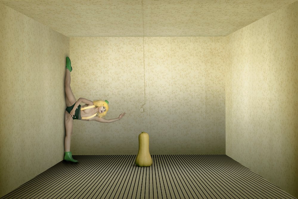 Whimsical Room Performer by Christine von Diepenbroek