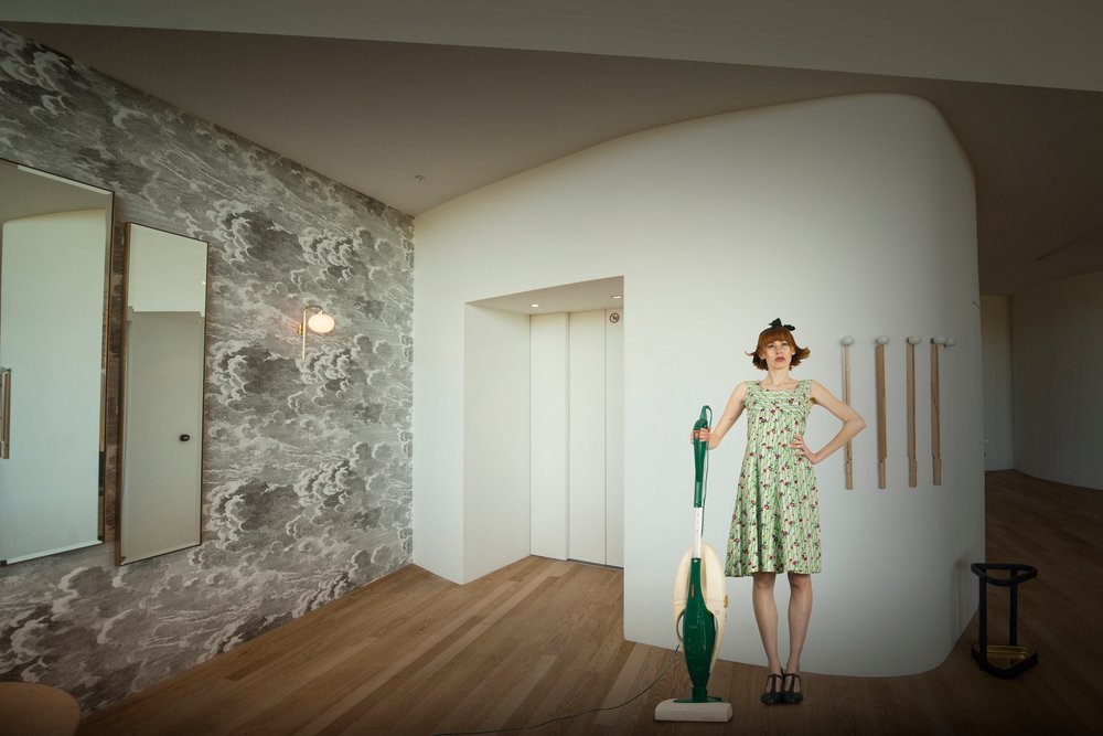 Woman Modern Interior by Christine von Diepenbroek