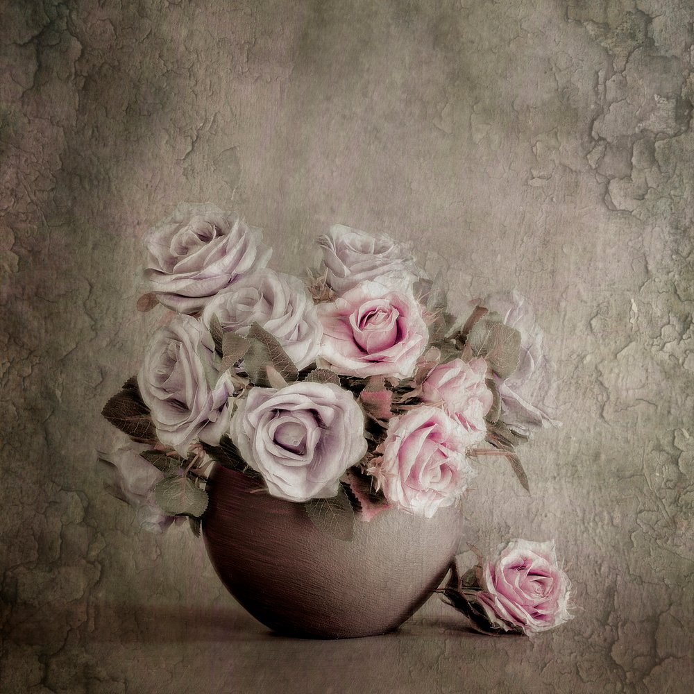 Soft Floral Still Life by Cicek Kiral