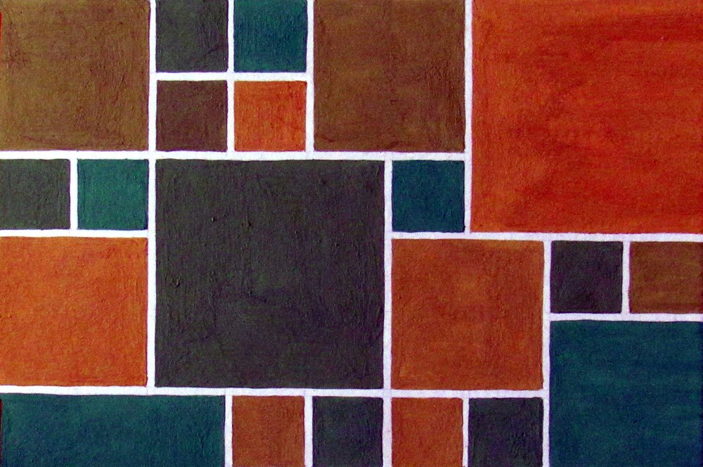 Geometric Color Blocks by Claudio Boczon