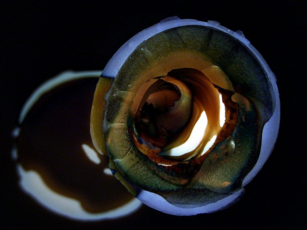 Golden Swirl Glow by Claudio Boczon