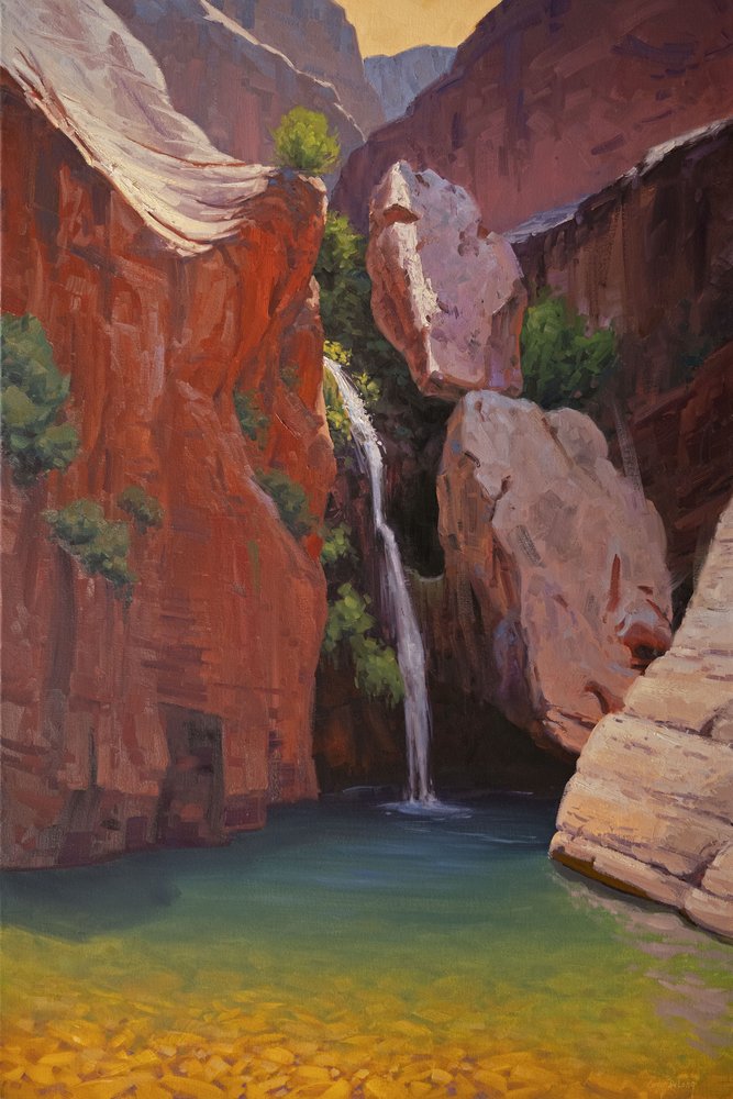 Hidden Desert Waterfall by Cody DeLong