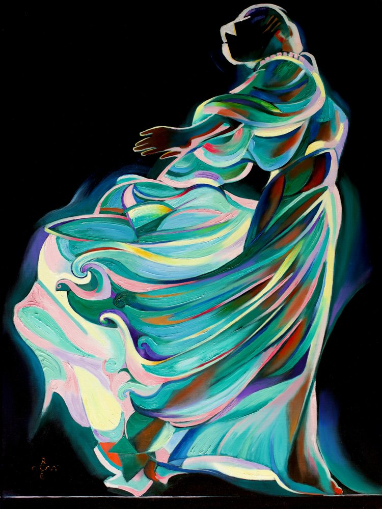 Graceful Vibrant Dancer by Corné Akkers