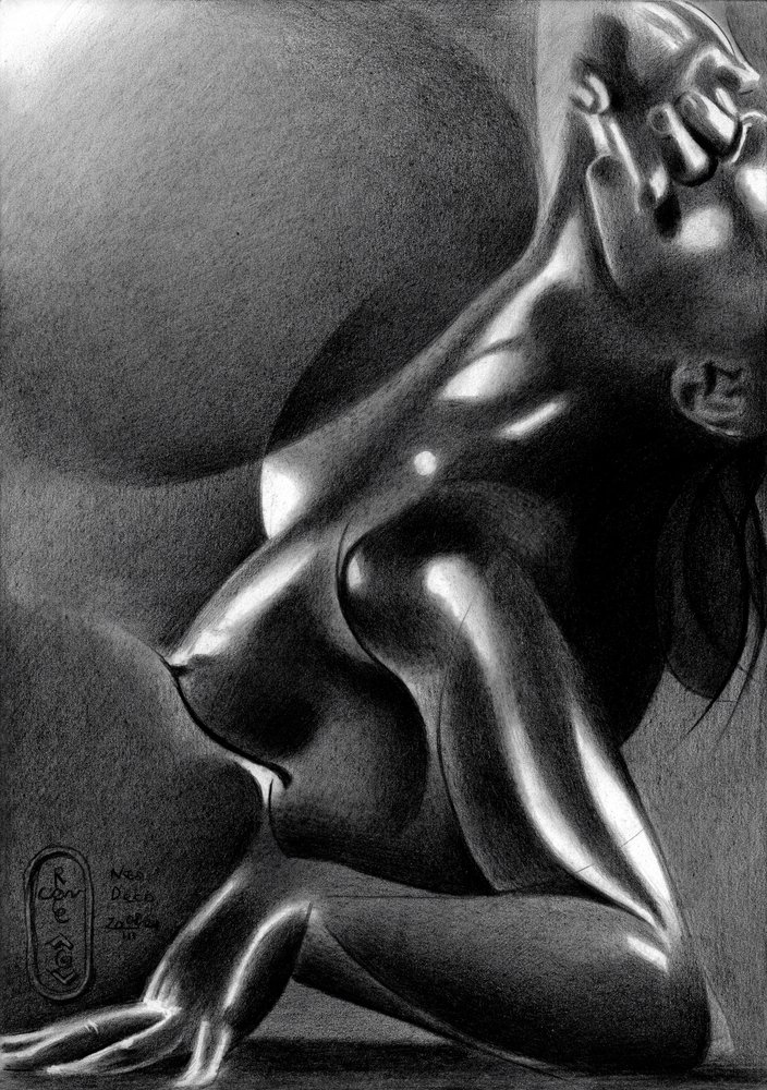 Sensual Figure Study by Corné Akkers