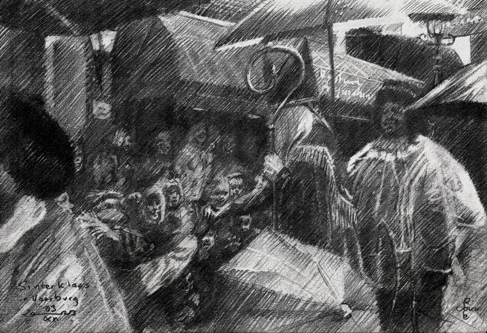 Sinterklaas Rainy City Parade by Corné Akkers