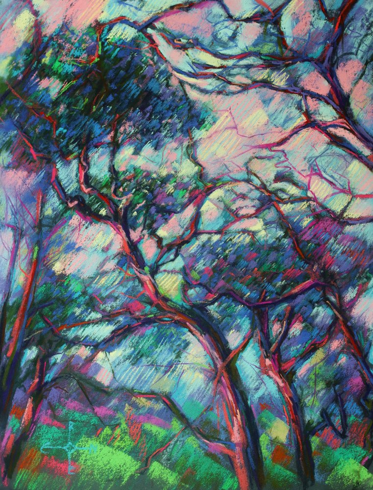 Vibrant Forest Canopy by Corné Akkers