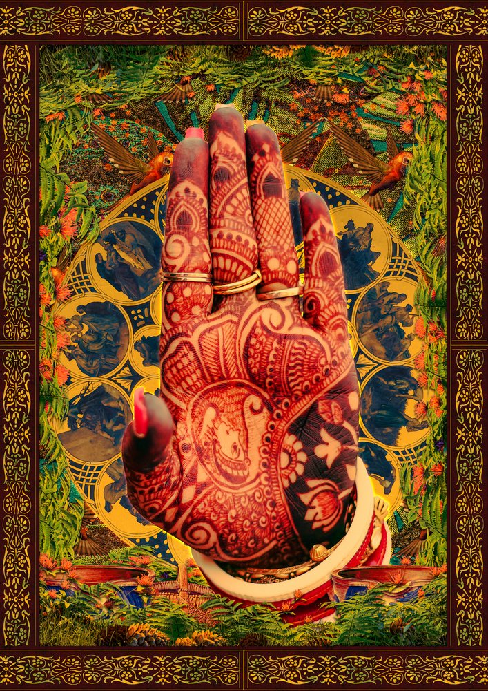 Ornate Mehndi Hand by CosmoZach