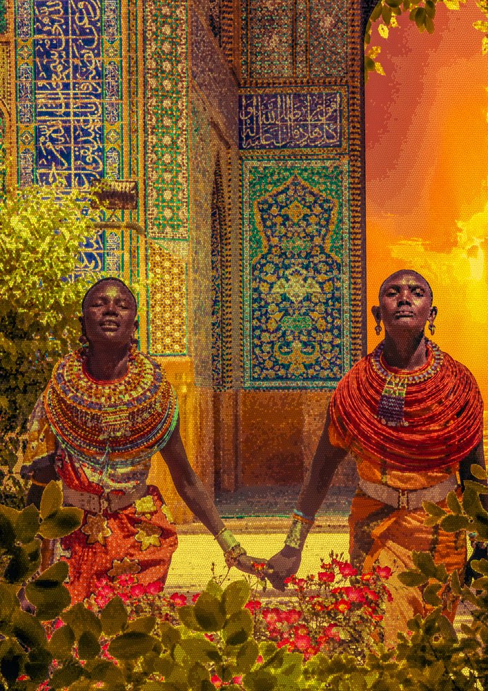 Vibrant African Serenity by CosmoZach