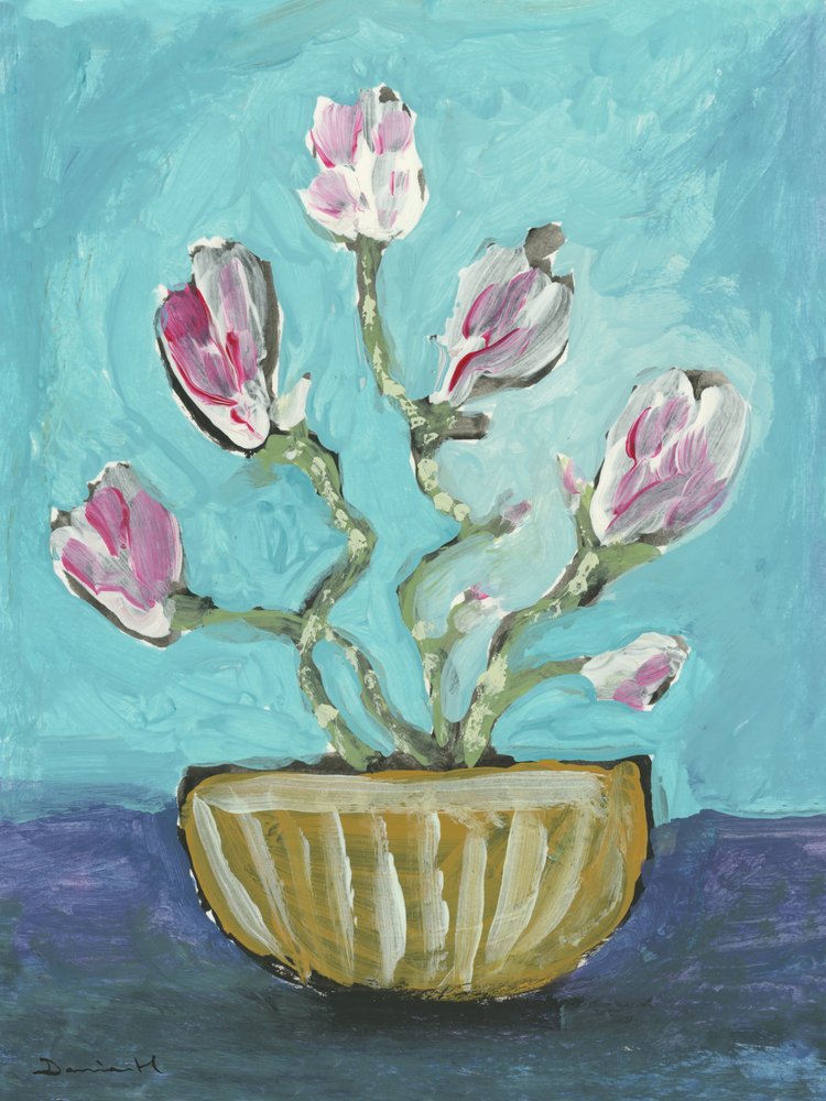 Magnolia Vase by Dan Hobday