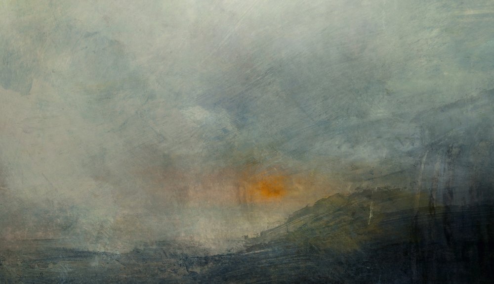 Misty Horizon Vista by Dan Hobday